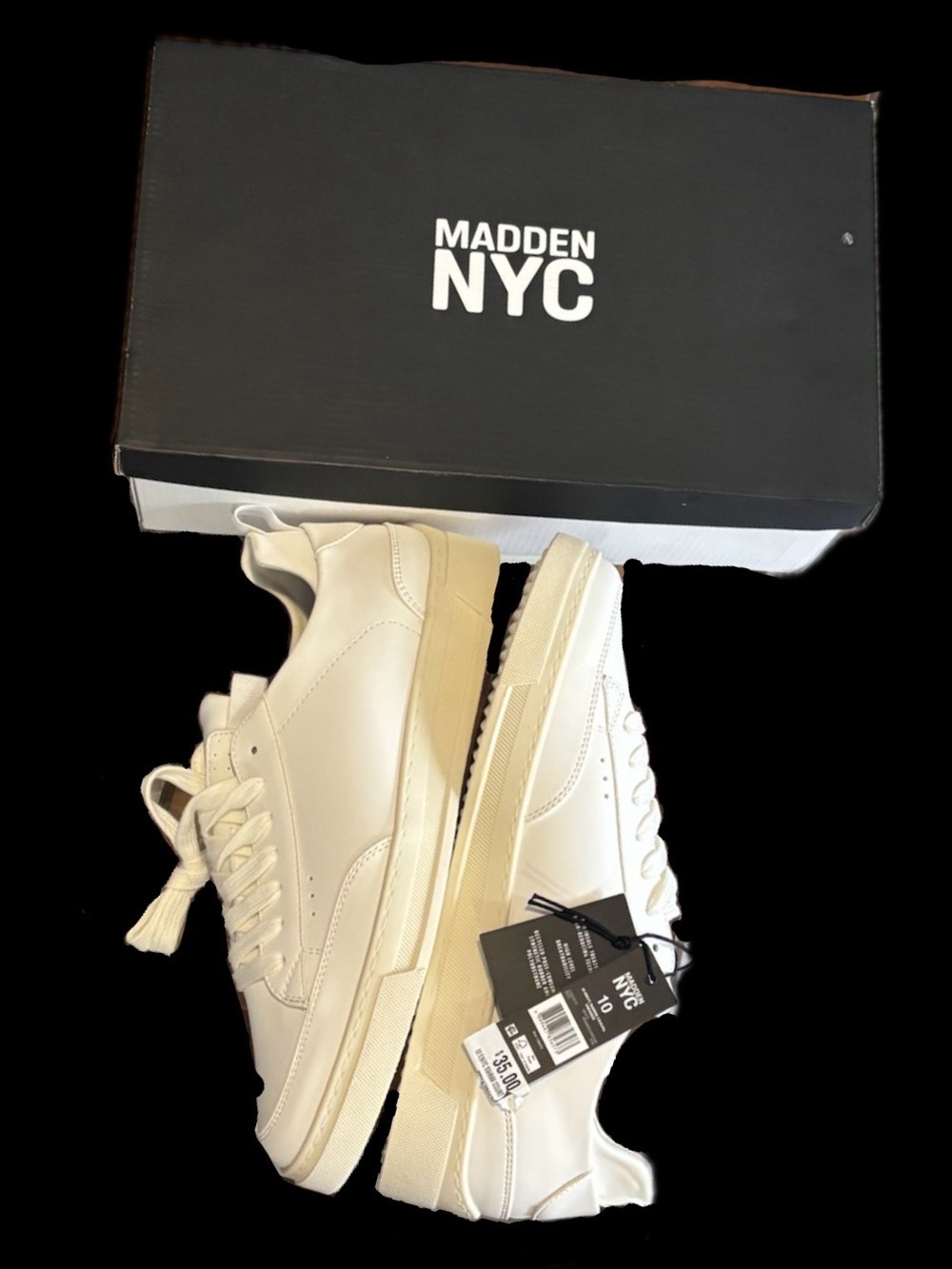 Madden NYC NWT Size: 10 Men’s Cream Platform Sneakers
